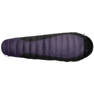 Saco de dormir de plumón Warmpeace Viking 900 195 cm wide gris/negro Iron/Grey/Black