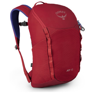 Mochila para niños Osprey JET 12 II rojo CosmicRed