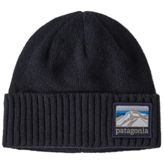 Gorro de invierno Patagonia Brodeo Beanie azul oscuro Line Logo Ridge: Classic Navy