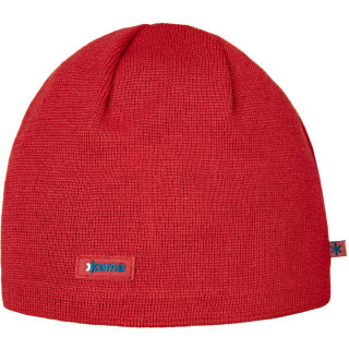 Gorro de lana merino Kama AW19 rojo red