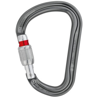 Mosquetón Petzl William gris