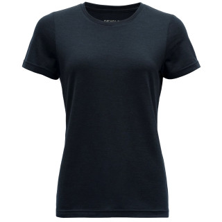 Camiseta de mujer Devold Eika Woman Tee negro Ink