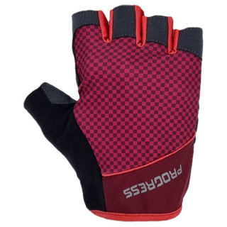 Guantes de ciclismo Progress SOLARIA MITTS rojo