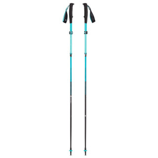 Bastones de senderismo para mujer Black Diamond W Distance Carbon FLZ Poles gris Dark Patina