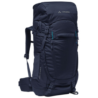 Mochila de senderismo para mujer Vaude Women's Astrum EVO 55+10 azul oscuro eclipse