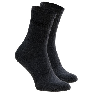 Calcetines de hombre Hi-Tec Chiro Pack negro DarkGrayMelange/Black