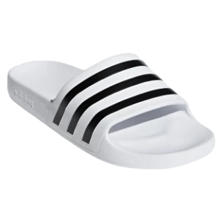 Pantuflas Adidas Adilette Aqua blanco white