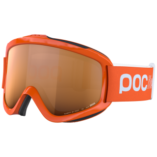 Gafas de esquí para niños POC POCito Iris naranja Fluorescent Orange/Partly Sunny Light Orange