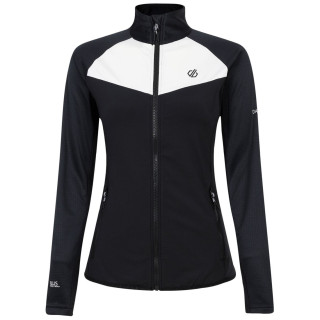 Sudadera funcional de mujer Dare 2b Elation III Core Stretch negro/blanco Blk/BlncDeBl