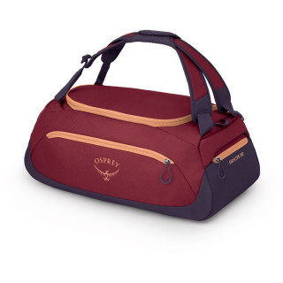 Bolsa de viaje Osprey Daylite Duffel 30 rojo kakio pink/purple ink