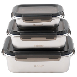 Caja de alimentos Outwell Camper Food Box Set gris