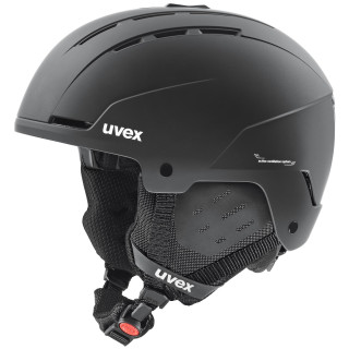 Casco de esquí Uvex Stance negro black matt