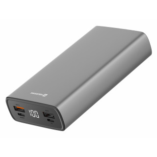 Batería externa Swissten Aluminum 20000 mAh plata grey