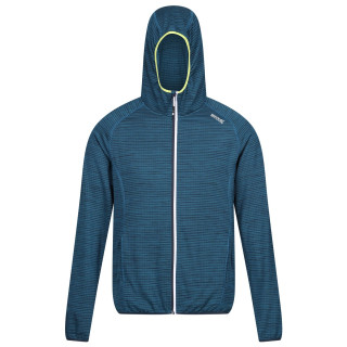 Sudadera de hombre Regatta Yonder Hoody azul/ azul claro Moroccan Blue(Piquant Green)