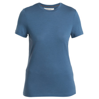 Camiseta funcional de mujer Icebreaker Women Merino 150 Tech Lite III SS Tee azul Dawn