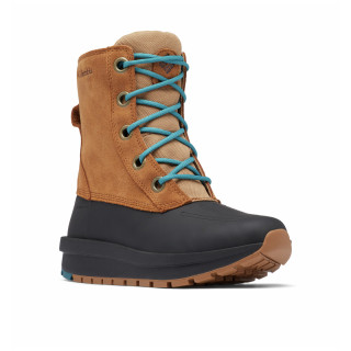 Botas de invierno para mujer Columbia Moritza Shield™ Omni-Heat™ marrón/negro Elk, River Blue