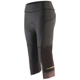 Pantalones cortos de ciclismo para niños Axon Nanook 3/4 Jr negro