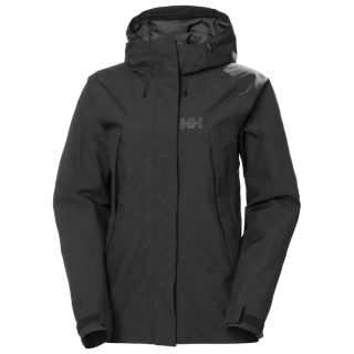 Chaqueta de mujer Helly Hansen W Banff Shell Jacket negro Black