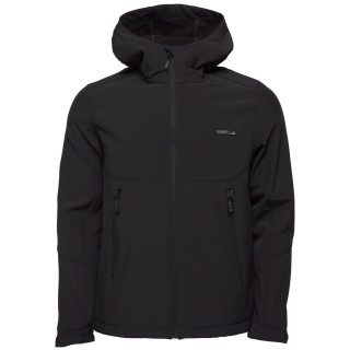 Chaqueta softshell de hombre Loap Lucas negro Black