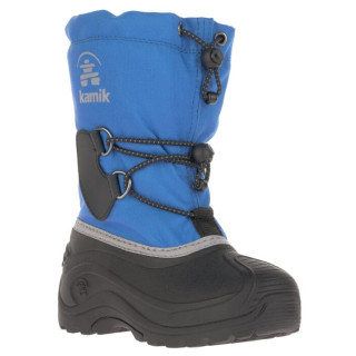 Botas de nieve para jóvenes Kamik Southpole 4 azul/negro Blue