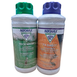 Impermeabilizante Nikwax Kit Tech Wash y TX.Direct (1000 + 1000 ml)