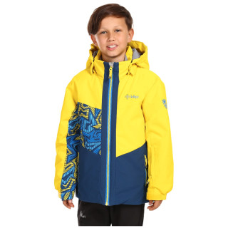 Chaqueta para niños Kilpi Ateni-Jb amarillo/azul YEL