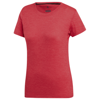 Camiseta de mujer Adidas W Tivid Tee rojo Actpnk