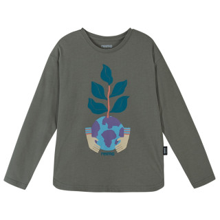 Camiseta para niños Reima Inisi verde Greyish green