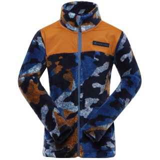 Sudadera funcional para niños Alpine Pro Eflino azul vallarta blue