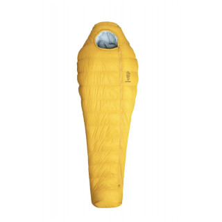 Saco de dormir de plumón Patizon G400 S (156-170 cm) amarillo Gold/Silver