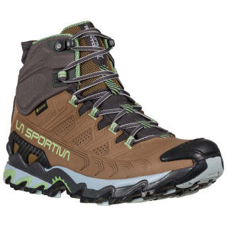 Calzado de senderismo para mujer La Sportiva Ultra Raptor II Mid Leather Woman GTX marrón Taupe/Sage