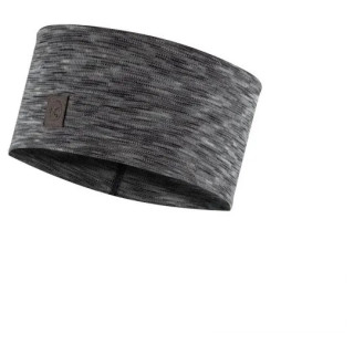 Banda para cabeza Buff Merino Wide Headband gris/blanco Fog Grey