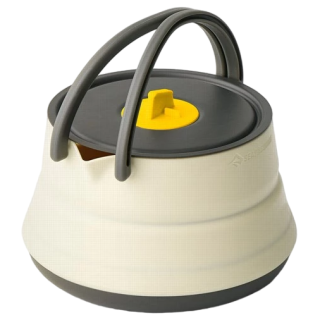 Hervidor Sea to Summit Frontier UL Collapsible Kettle 1.1L beige/blanco Bone White