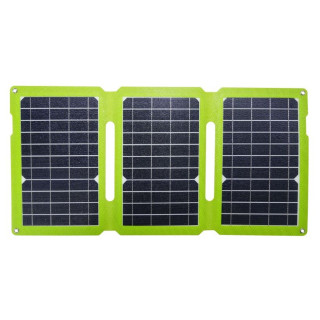 Panel solar Swissten FOLDABLE SOLAR PANEL 21W negro/verde