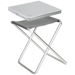 Taburete / Mesita Bo-Camp Stool top - Foldable gris