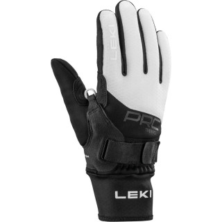 Guantes de esquí de fondo Leki PRC ThermoPlus Shark Women negro/blanco black-white