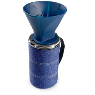 Cafetera de émbolo GSI Outdoors Javadrip 887 ml azul Blue