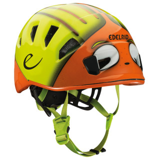 Casco de escalada para niños Edelrid Kids Shield II amarillo/naranja SaharaOasis