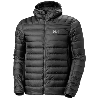 Chaqueta de hombre Helly Hansen Verglas Down Hybrid Hood 2.0 negro black