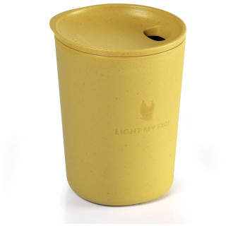 Taza Light My Fire MyCup´n Lid original amarillo Mustyyellow