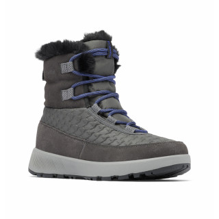 Botas de nieve para mujer Columbia Slopeside Peak™ Luxe gris Shark, Clematis Blue