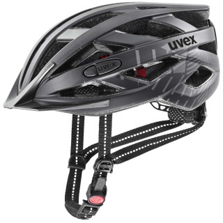 Casco de ciclismo Uvex City I-Vo negro All Black Mat