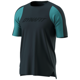 Camiseta de ciclismo para hombre Dynafit RIDE S/S TEE M azul blueberry STORM BLUE/8070