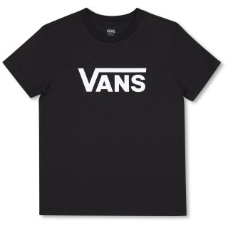 Camiseta de mujer Vans Wm Drop V Ss Crew-B negro Black