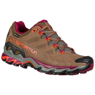 Calzado de mujer La Sportiva Ultra Raptor II Leather Woman GTX marrón Taupe/Red Plum