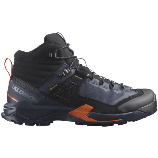 Calzado de hombre Salomon X Ultra Alpine Mid Gore-Tex azul oscuro Blue Nights / Black / Red Orange