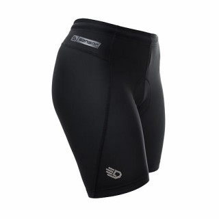 Pantalones cortos de ciclismo para mujer Sensor Cyklo Entry True Black negro