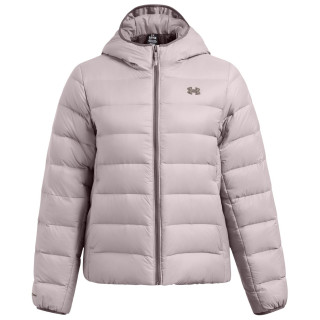 Chaqueta de mujer Under Armour Legend Down Hooded Jacket beige GRY