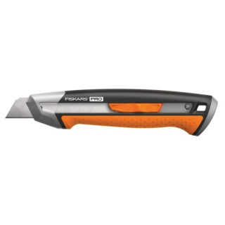 Cúter Fiskars Carbomax negro/naranja Black/Orange