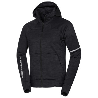 Sudadera funcional de hombre Northfinder Luigi negro 269black